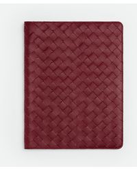 Bottega Veneta - Maxi Intrecciato Notebook Cover - Lyst