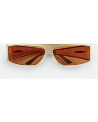 Bottega Veneta - Bangle Wraparound Sunglasses - Lyst