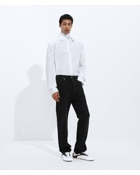 Bottega Veneta - Faded Straight Leg Jeans - Lyst