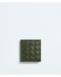 Bottega Veneta - Intrecciato Bi-Fold Wallet - Lyst