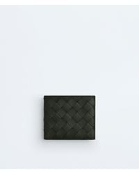 Bottega Veneta - Intrecciato Bi-Fold Wallet With Coin Purse - Lyst