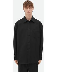 Bottega Veneta - ウールツイル シャツ - Lyst