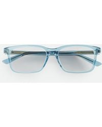Bottega Veneta - Classic Rectangular Eyeglasses - Lyst