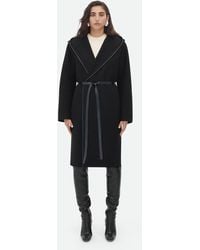 Bottega Veneta - Wool And Cashmere Hooded Coat - Lyst