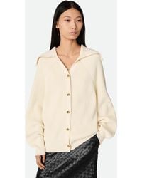 Bottega Veneta - Cotton Rib Cardigan - Lyst
