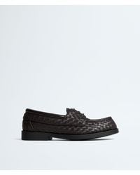 Bottega Veneta - Pier Laced Loafers - Lyst