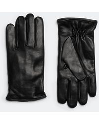 Bottega Veneta Handschuhe Aus Nappaleder - Schwarz