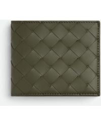 Bottega Veneta - Intrecciato Bi-Fold Wallet With Coin Purse - Lyst