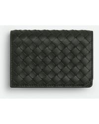 Bottega Veneta - Intrecciato Piccolo Business Card Case - Lyst