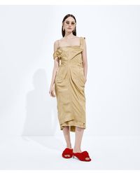 Bottega Veneta - Washed Silk Taffeta Dress - Lyst