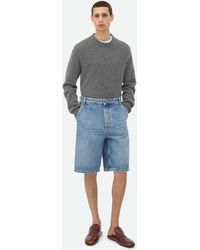 Bottega Veneta - Vintage Cargo Denim Shorts - Lyst