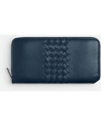 Bottega Veneta - Intrecciato Piccolo Zip Around Wallet - Lyst