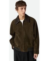 Bottega Veneta - Suede Leather Blouson - Lyst