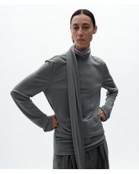 Bottega Veneta - Viscose Jersey Top - Lyst