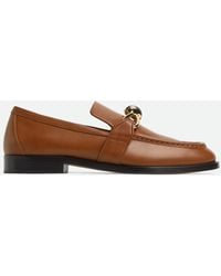 Bottega Veneta - Astaire Knot Leather Loafers - Lyst