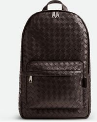 Bottega Veneta - Medium Intrecciato Backpack - Lyst