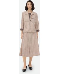 Bottega Veneta - チェック ビスコース シャツ - Lyst