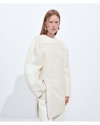 Bottega Veneta - Leather Dress - Lyst