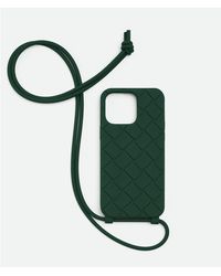 Bottega Veneta - Custodia Per Iphone 14 Pro Max Con Tracolla - Lyst