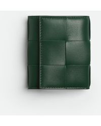 Bottega Veneta - Cassette Tri-Fold Wallet With Detachable Card Case - Lyst