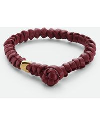 Bottega Veneta - Bracelet en cuir knot - Lyst
