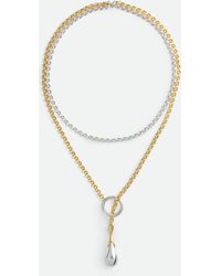 Bottega Veneta - Drop Chain Necklace - Lyst