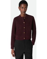 Bottega Veneta - Wool Bouclé Cardigan - Lyst