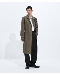 Bottega Veneta - Silk And Nylon Trench Coat - Lyst