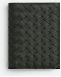 Bottega Veneta - Porta Carte Intrecciato Piccolo Con Patta - Lyst