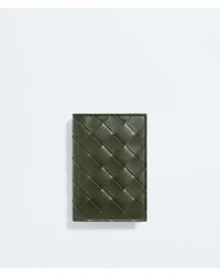 Bottega Veneta - Intrecciato Flap Card Case - Lyst