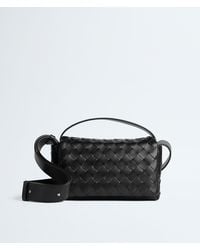 Bottega Veneta - Intrecciato Mini Bag With Flap - Lyst