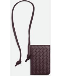 Bottega Veneta - Intrecciato Piccolo Badge Holder - Lyst