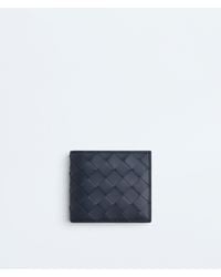 Bottega Veneta - Intrecciato Bi-Fold Wallet With Coin Purse - Lyst