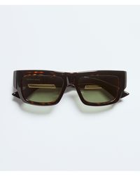 Bottega Veneta - Dash Squared Sunglasses - Lyst