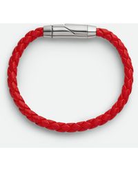 Bottega Veneta - Braid Leather Bracelet - Lyst