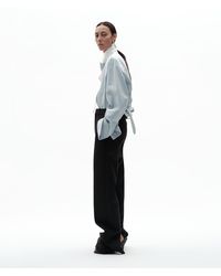 Bottega Veneta - Wool Grain De Poudre Trousers - Lyst