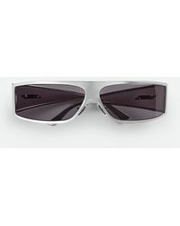 Bottega Veneta - Bangle Wraparound Sunglasses - Lyst