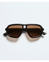 Bottega Veneta - Sophia Ribbon Aviator Sunglasses - Lyst