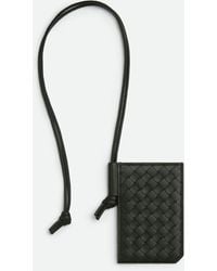 Bottega Veneta - Intrecciato Piccolo Badge Holder - Lyst