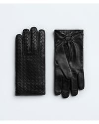 Bottega Veneta - Intrecciato Leather Gloves - Lyst