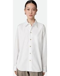 Bottega Veneta - コットンポプリン シャツ - Lyst