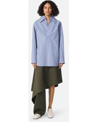 Bottega Veneta - コットン＆リネン ストライプシャツ - Lyst