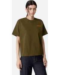 Bottega Veneta - Cotton Jersey T-Shirt - Lyst