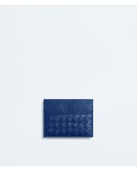 Bottega Veneta - Woven Mycelium Credit Card Case - Lyst