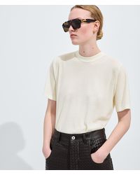 Bottega Veneta - Cashmere T-Shirt - Lyst