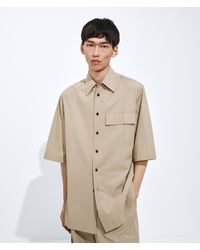 Bottega Veneta - Cotton Toile Shirt - Lyst
