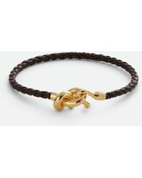Bottega Veneta - Leather Knot Bracelet - Lyst