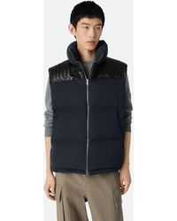 Bottega Veneta - Cotton Blend Sleeveless Jacket - Lyst