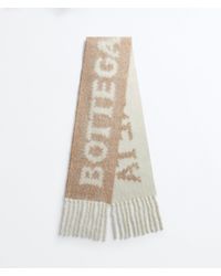 Bottega Veneta - Jacquard Wool And Mohair Scarf - Lyst