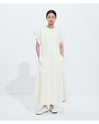 Bottega Veneta - Bonded Leather Dress - Lyst